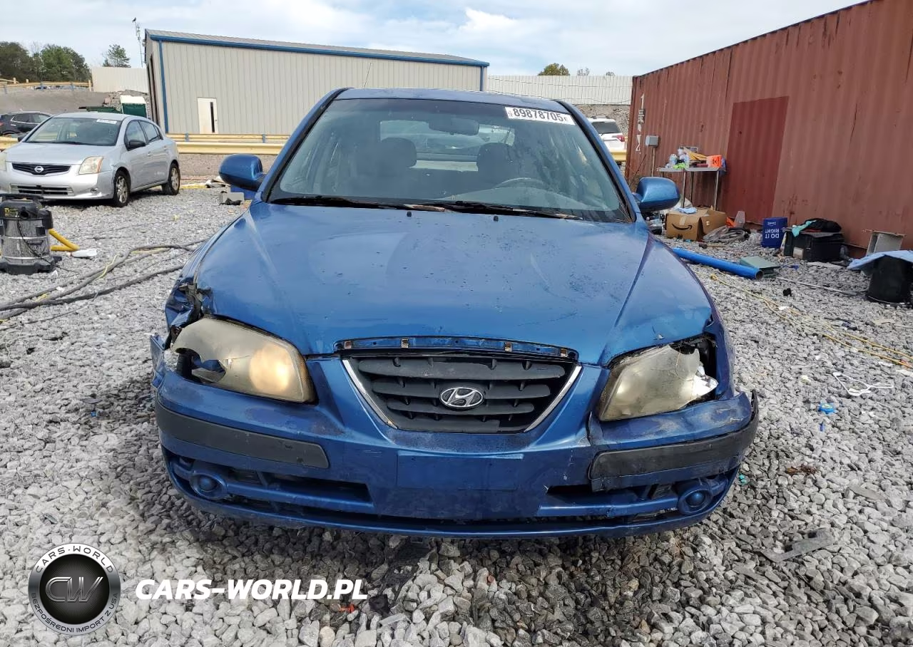 2006 Hyundai Elantra Gls VIN:KMHDN56D46U197858 - 5