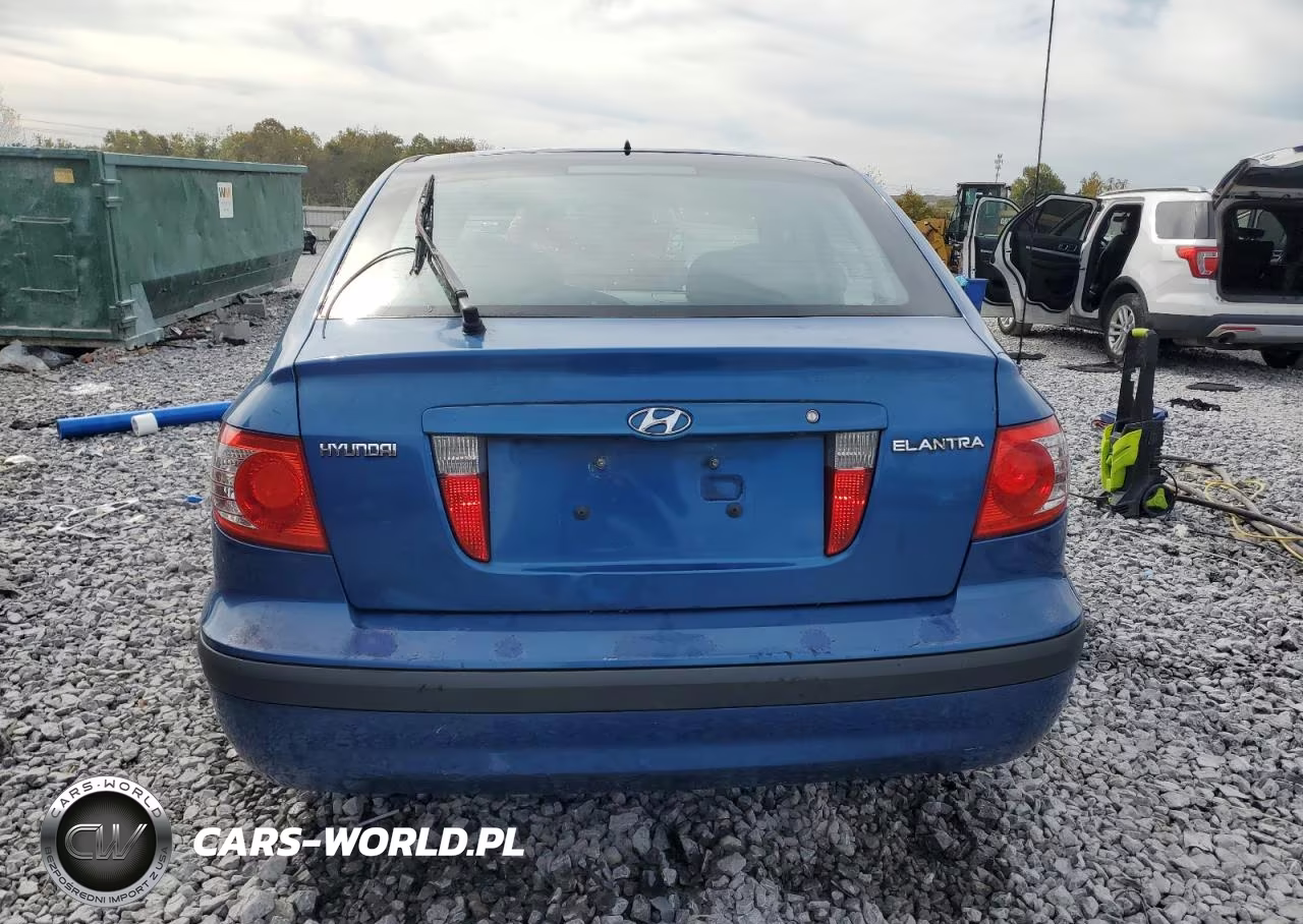 2006 Hyundai Elantra Gls VIN:KMHDN56D46U197858 - 6