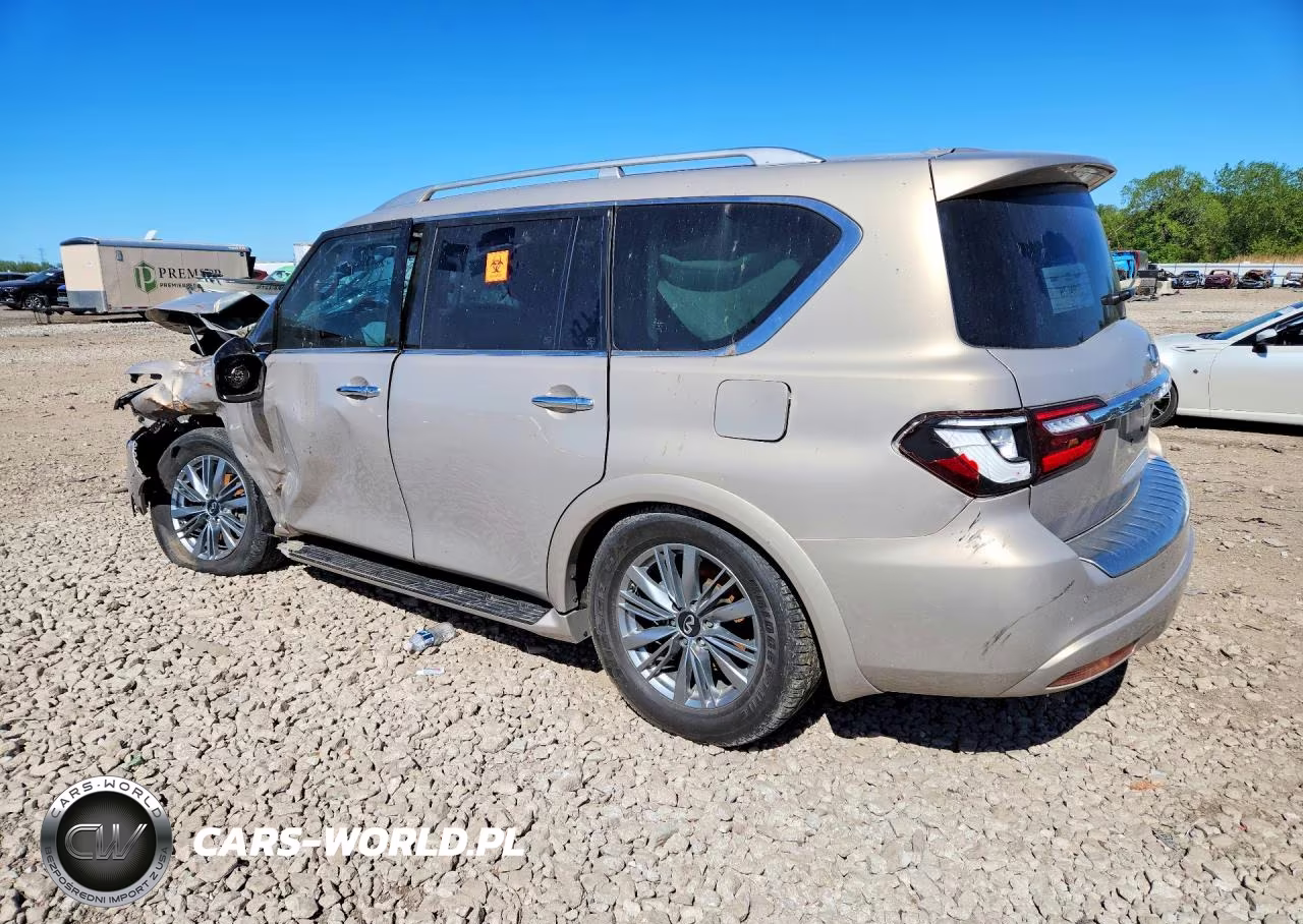 2021 Infiniti Qx80 Luxe VIN:JN8AZ2AD8M9861536 - 2