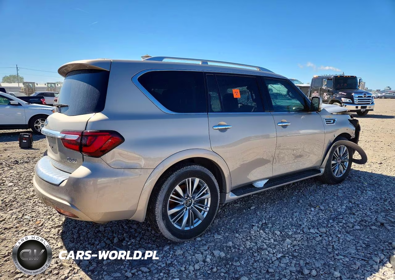 2021 Infiniti Qx80 Luxe VIN:JN8AZ2AD8M9861536 - 3