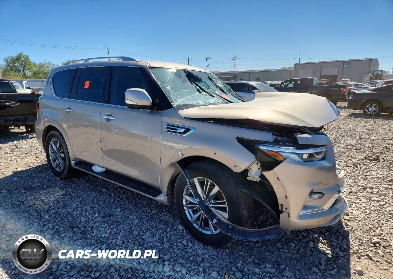 2021 Infiniti Qx80 Luxe VIN:JN8AZ2AD8M9861536 - 4