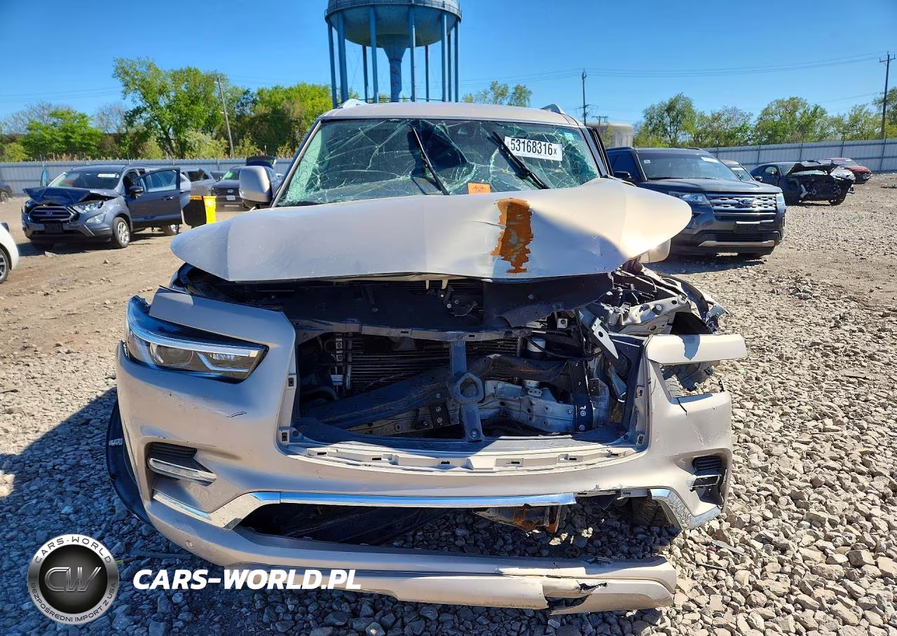 2021 Infiniti Qx80 Luxe VIN:JN8AZ2AD8M9861536 - 5
