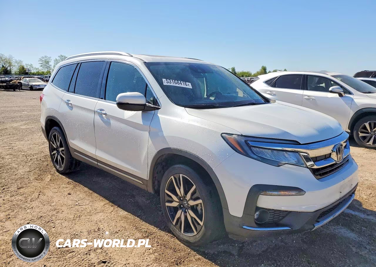 2021 Honda Pilot Touring VIN:5FNYF6H92MB002038 - 4
