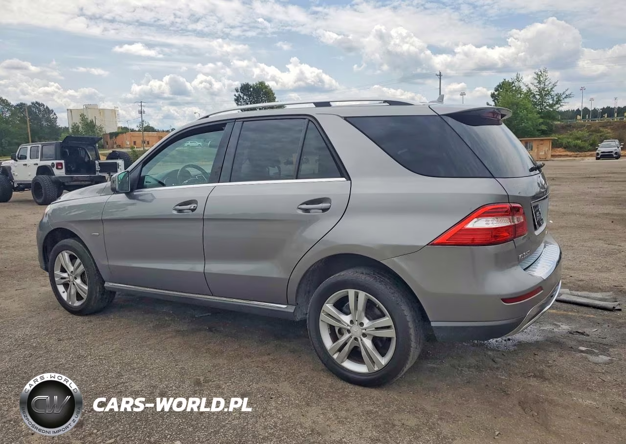 2012 Mercedes-Benz Ml 350 4Matic VIN:4JGDA5HB0CA086048 - 2