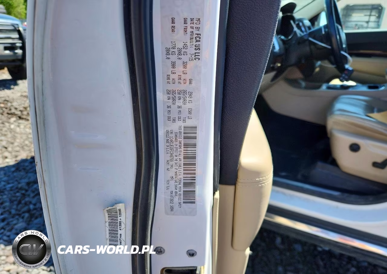 2015 Dodge Durango Citadel VIN:1C4RDJEG5FC946769 - 12