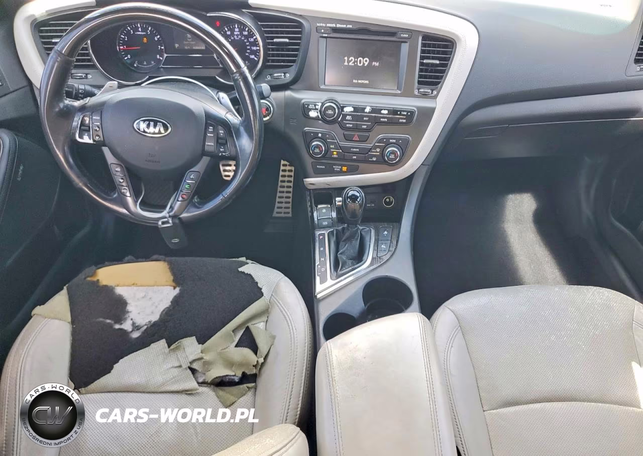 2013 Kia Optima Sx VIN:5XXGR4A67DG201817 - 8