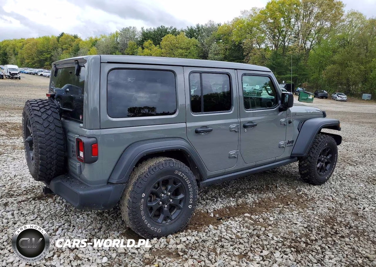 2021 Jeep Wrangler Unlimited Sport VIN:1C4HJXDG3MW631831 - 3