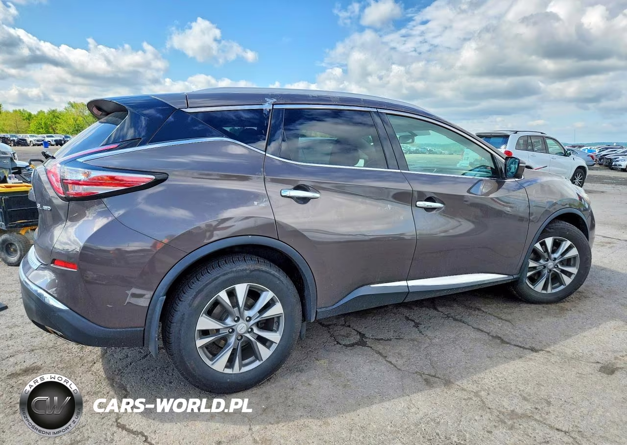 2015 Nissan Murano Sl VIN:5N1AZ2MH3FN207852 - 3