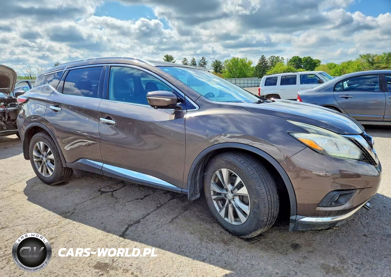 2015 Nissan Murano Sl VIN:5N1AZ2MH3FN207852 - 4