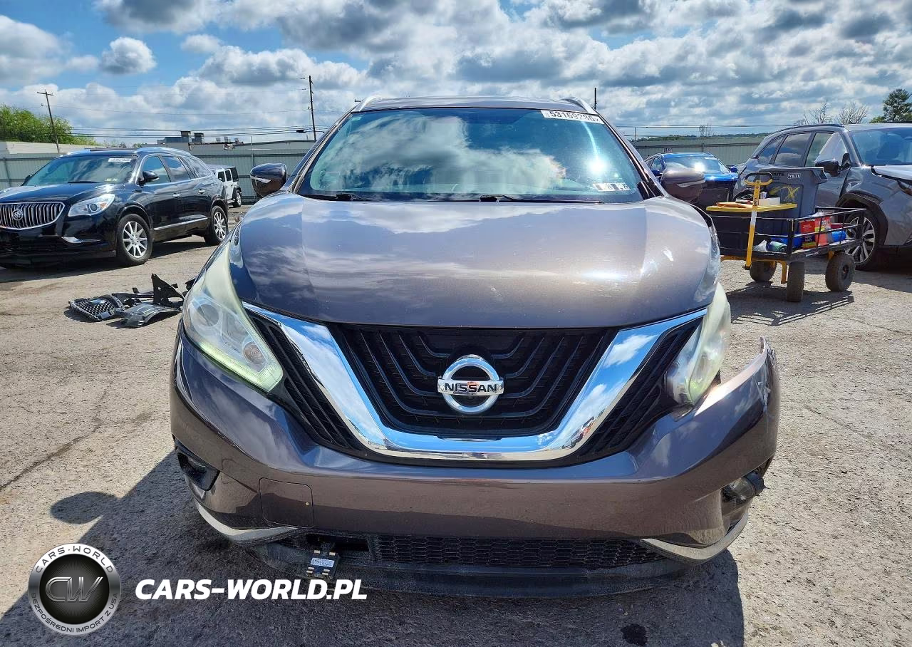 2015 Nissan Murano Sl VIN:5N1AZ2MH3FN207852 - 5