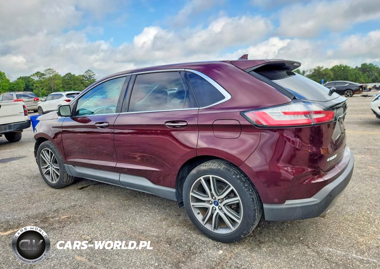 2019 Ford Edge Titanium VIN:2FMPK3K91KBB11885 - 2
