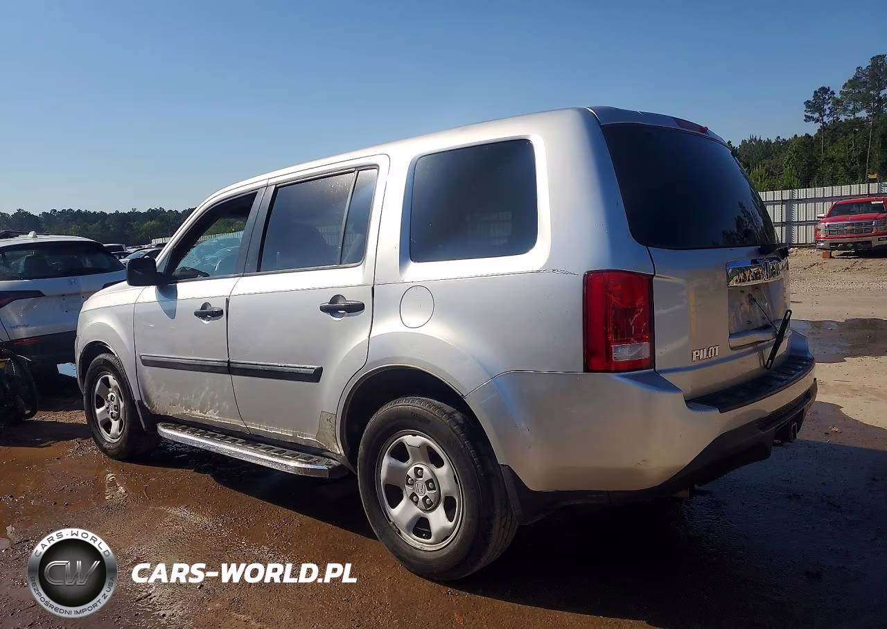 2011 Honda Pilot Lx VIN:5FNYF3H20BB056744 - 2