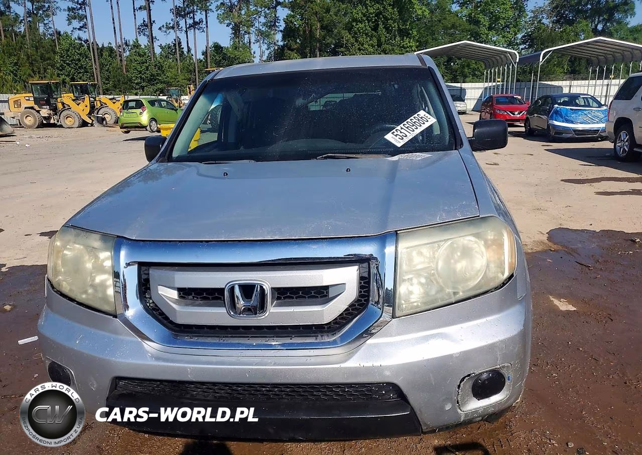2011 Honda Pilot Lx VIN:5FNYF3H20BB056744 - 5