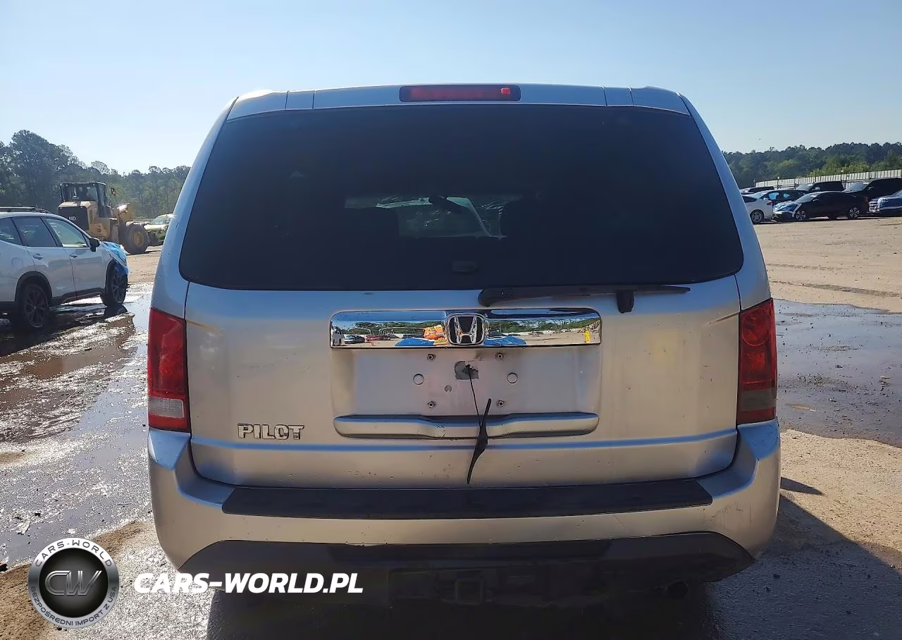 2011 Honda Pilot Lx VIN:5FNYF3H20BB056744 - 6