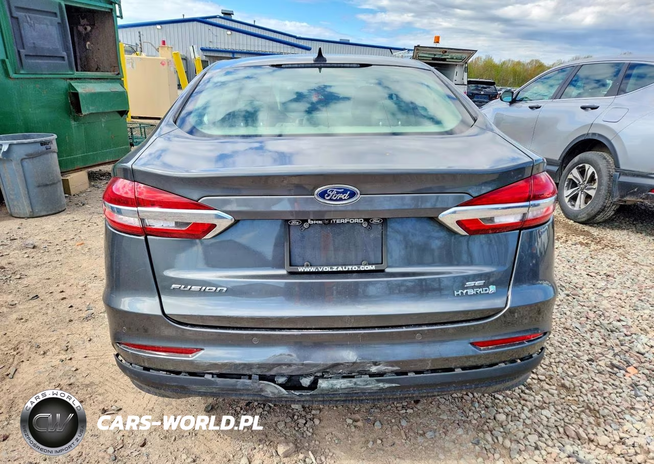 2019 Ford Fusion Se VIN:3FA6P0LUXKR279518 - 6