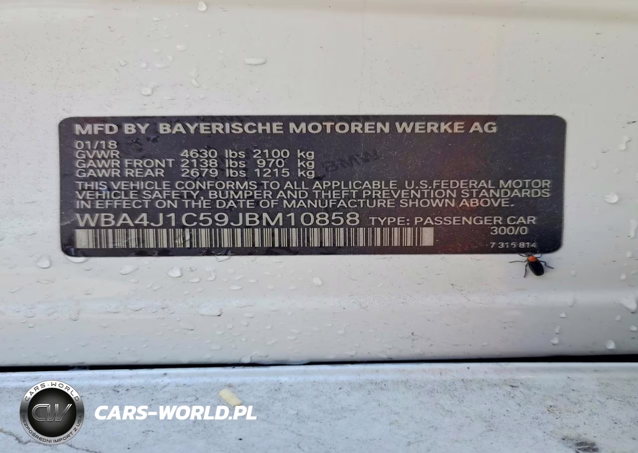 2018 BMW 430I Gran Coupe VIN:WBA4J1C59JBM10858 - 13