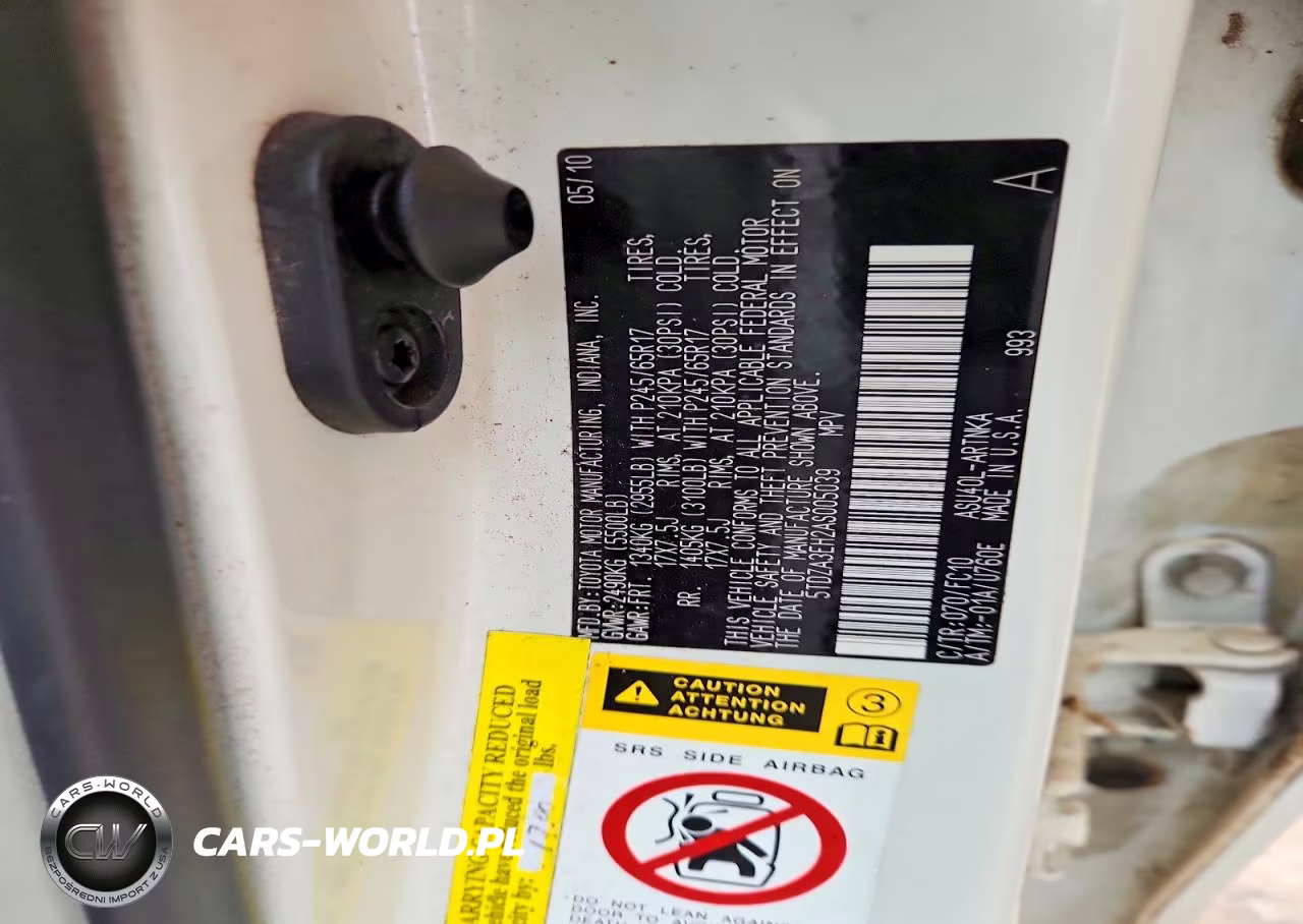 2010 Toyota Highlander VIN:5TDZA3EH2AS005039 - 12
