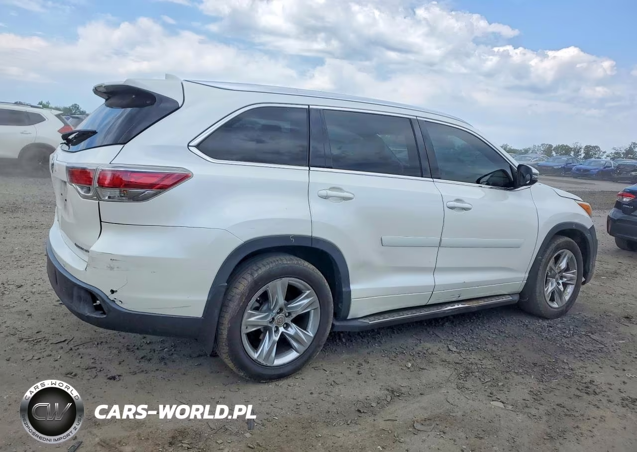 2015 Toyota Highlander Limited Platinum VIN:5TDDKRFH7FS182606 - 3