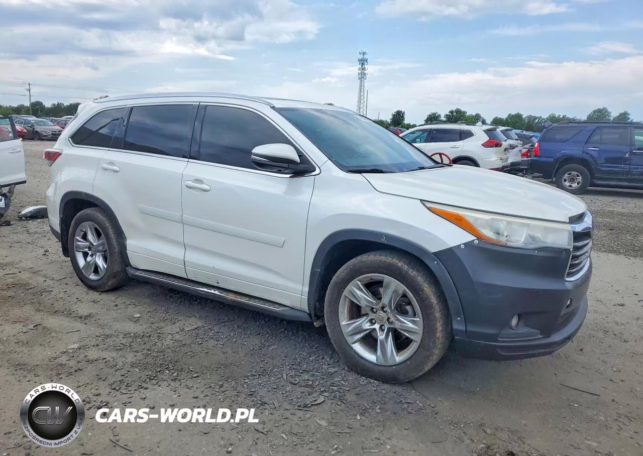 2015 Toyota Highlander Limited Platinum VIN:5TDDKRFH7FS182606 - 4
