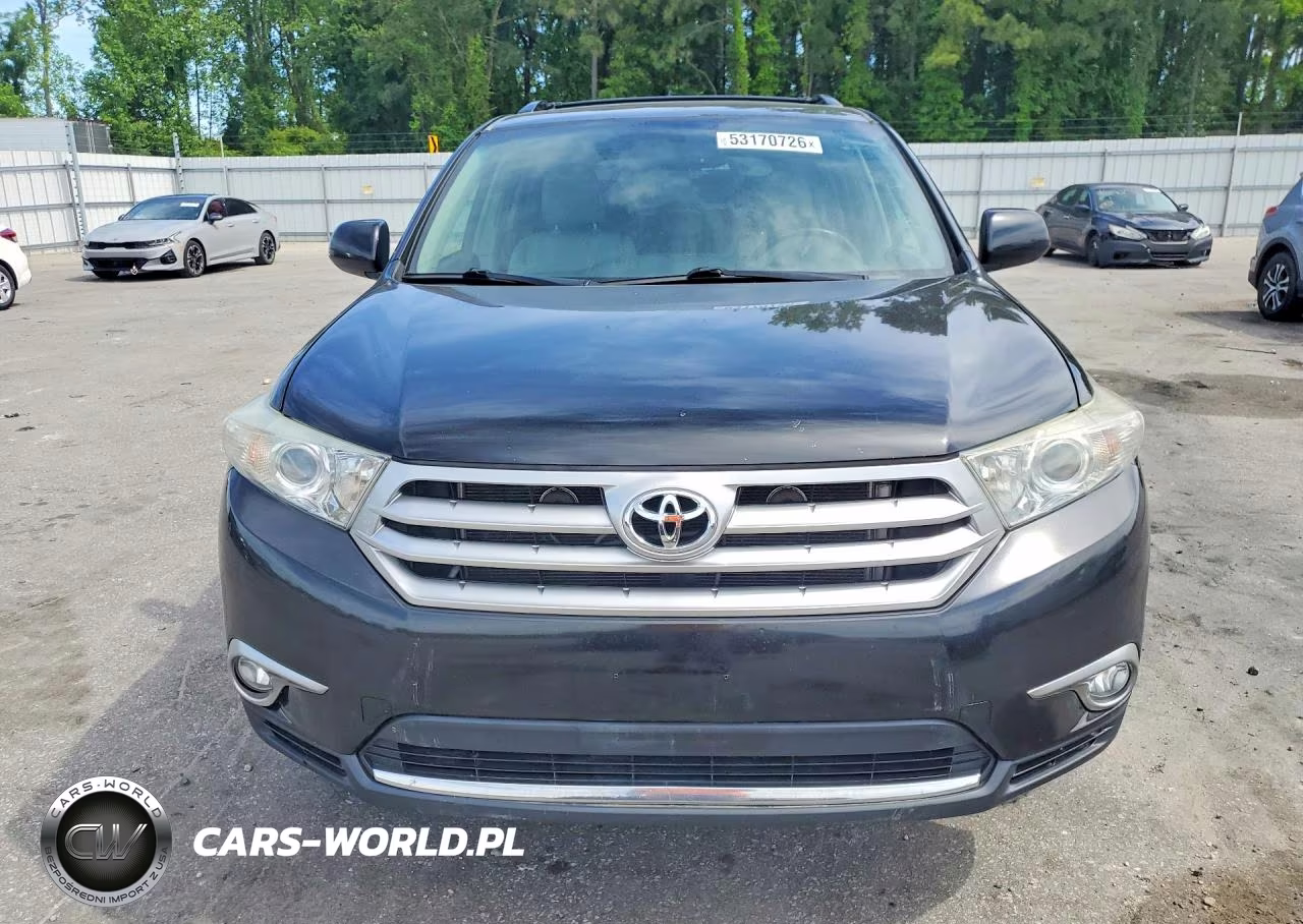 2012 Toyota Highlander Se VIN:5TDBK3EH6CS169430 - 5