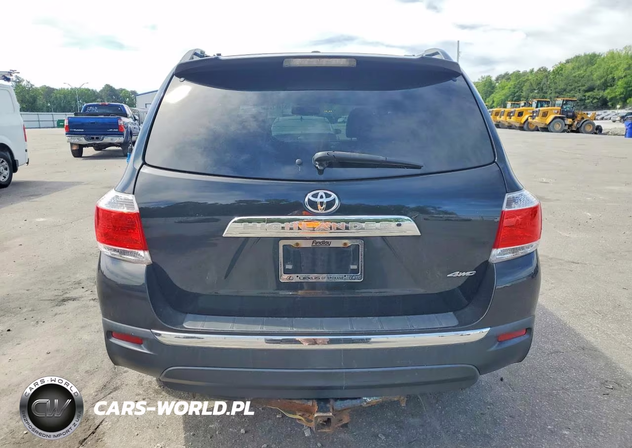 2012 Toyota Highlander Se VIN:5TDBK3EH6CS169430 - 6