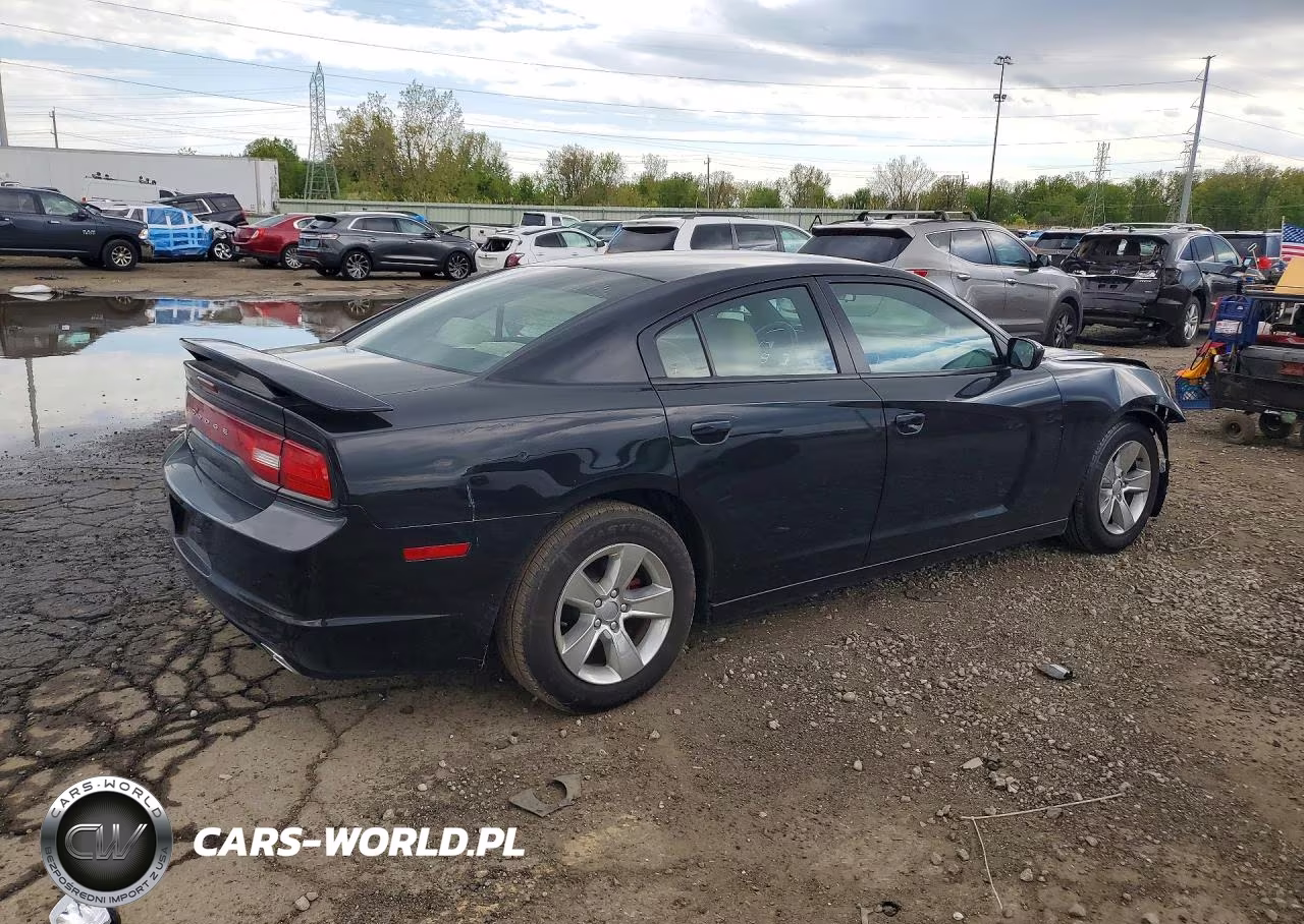 2014 Dodge Charger Se VIN:2C3CDXBGXEH215168 - 3
