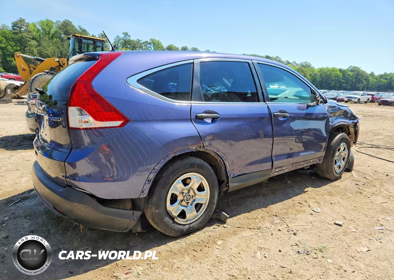 2012 Honda Cr-V Lx VIN:5J6RM4H38CL080257 - 3