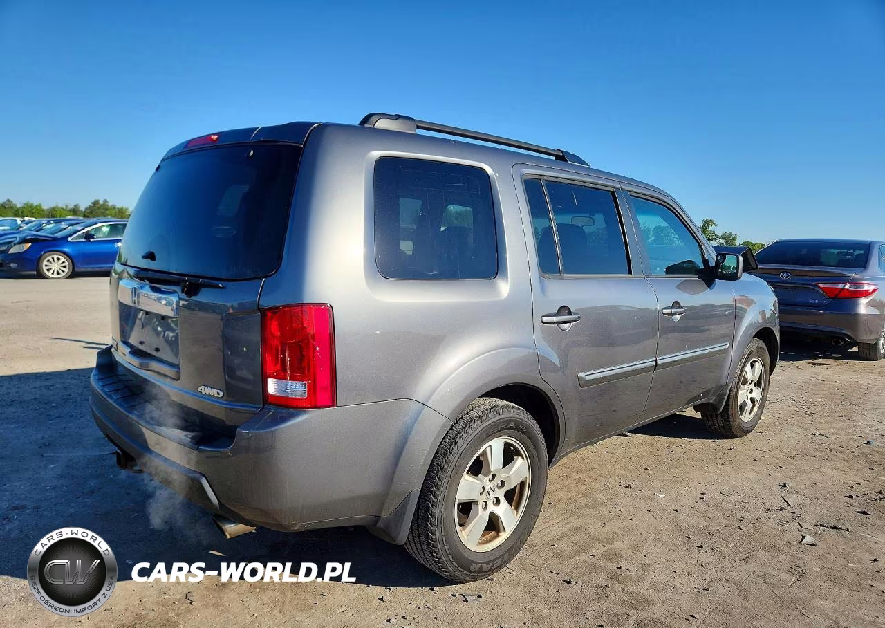 2011 Honda Pilot Exl VIN:5FNYF4H50BB066609 - 3