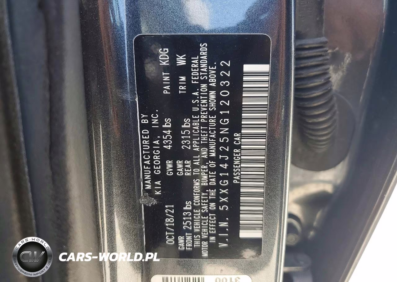 2022 Kia K5 Lxs VIN:5XXG14J25NG120322 - 13