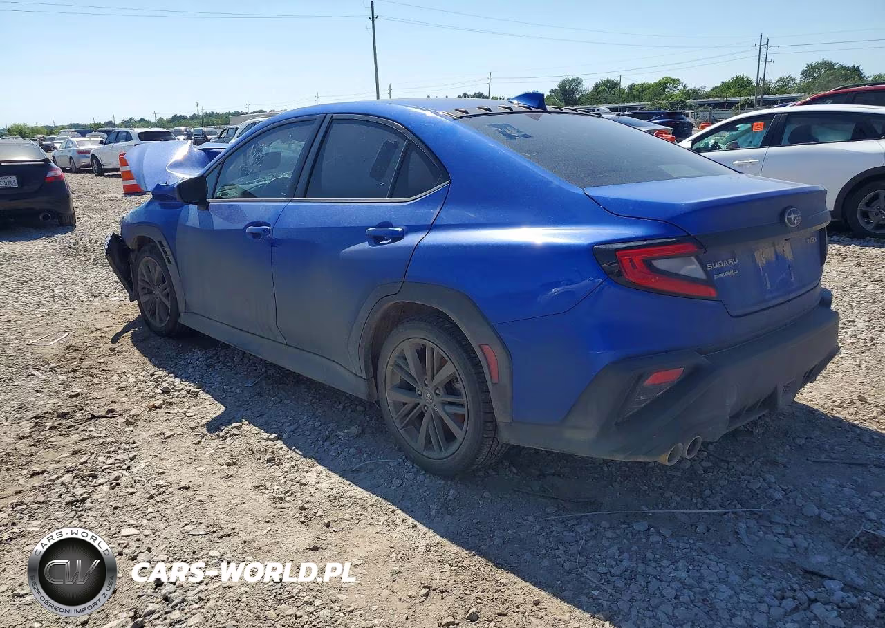 2023 Subaru Wrx VIN:JF1VBAB64P8814385 - 2