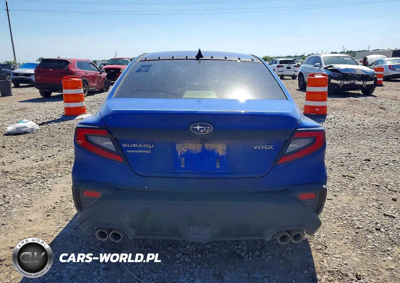 2023 Subaru Wrx VIN:JF1VBAB64P8814385 - 6