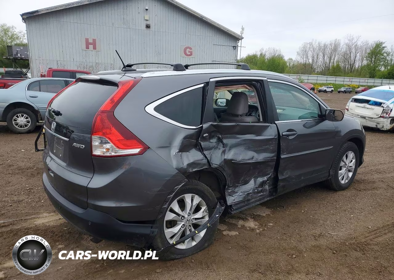 2014 Honda Cr-V Exl VIN:2HKRM4H76EH703374 - 3