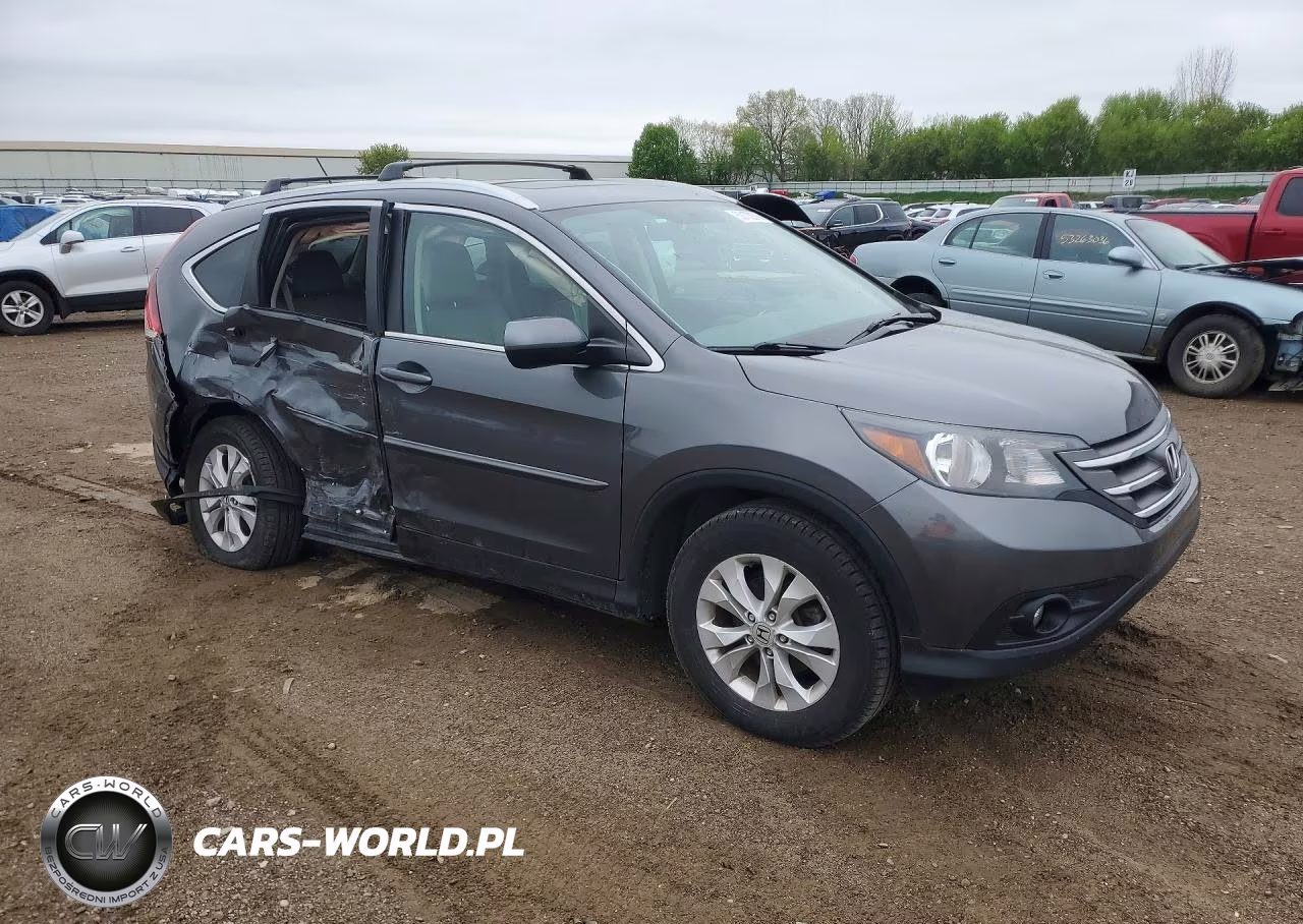 2014 Honda Cr-V Exl VIN:2HKRM4H76EH703374 - 4