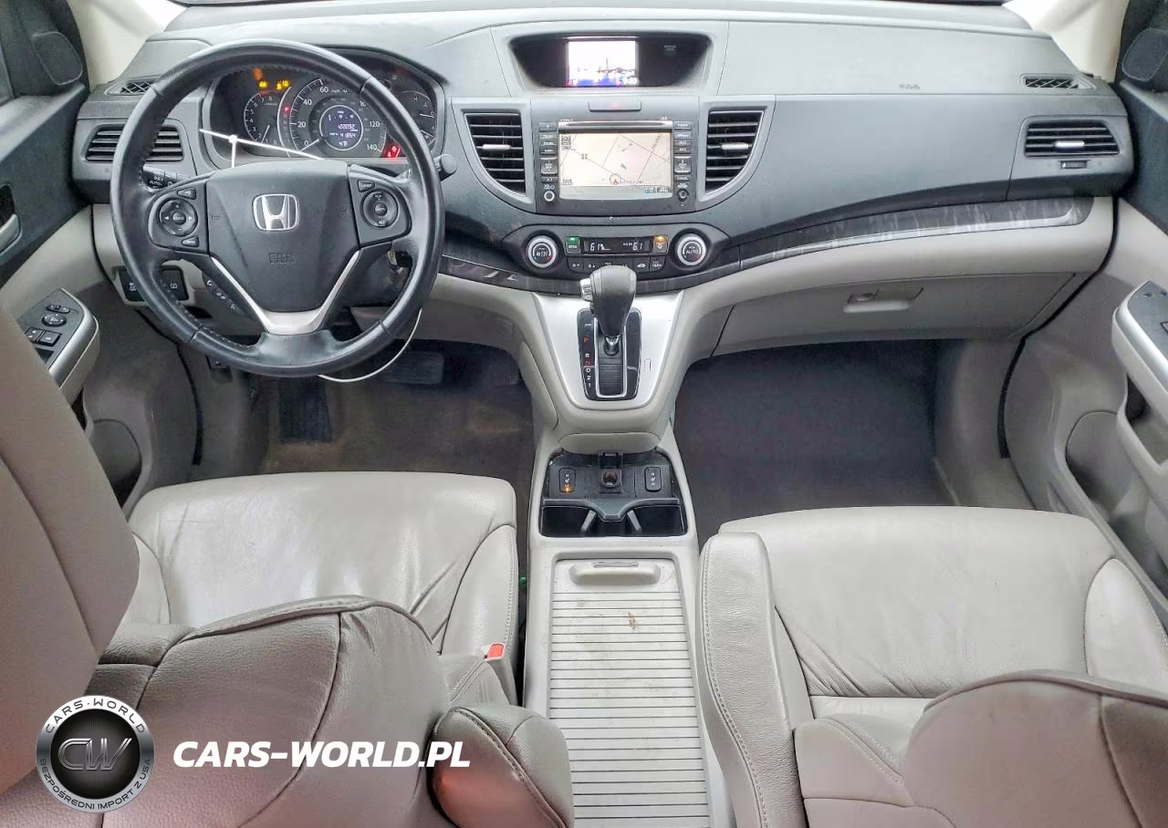 2014 Honda Cr-V Exl VIN:2HKRM4H76EH703374 - 8