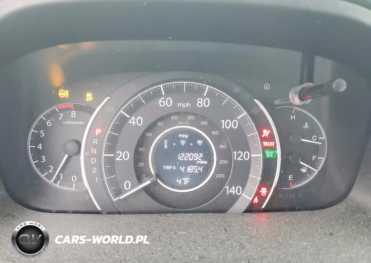 2014 Honda Cr-V Exl VIN:2HKRM4H76EH703374 - 9