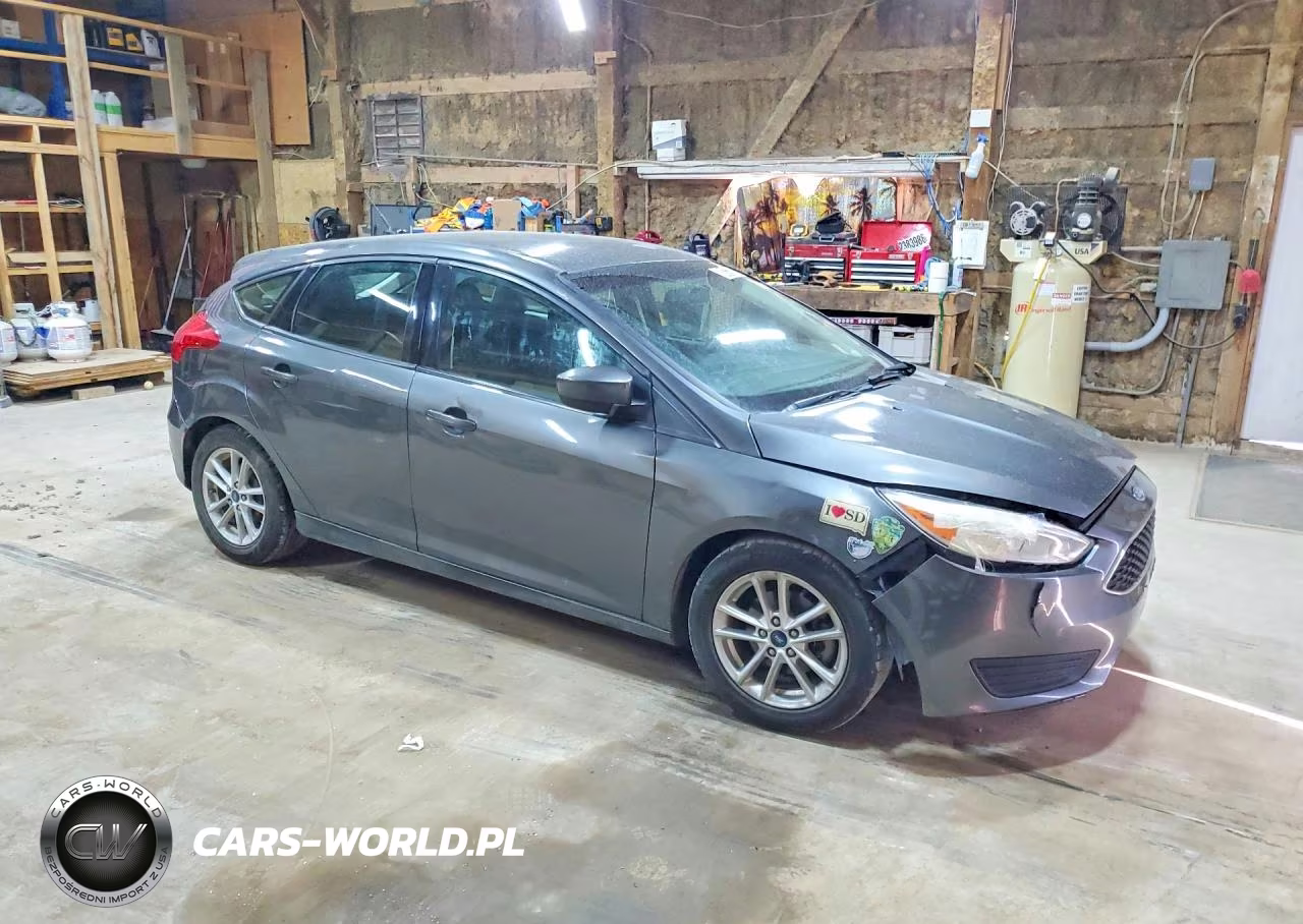 2018 Ford Focus Se VIN:1FADP3K20JL324343 - 4