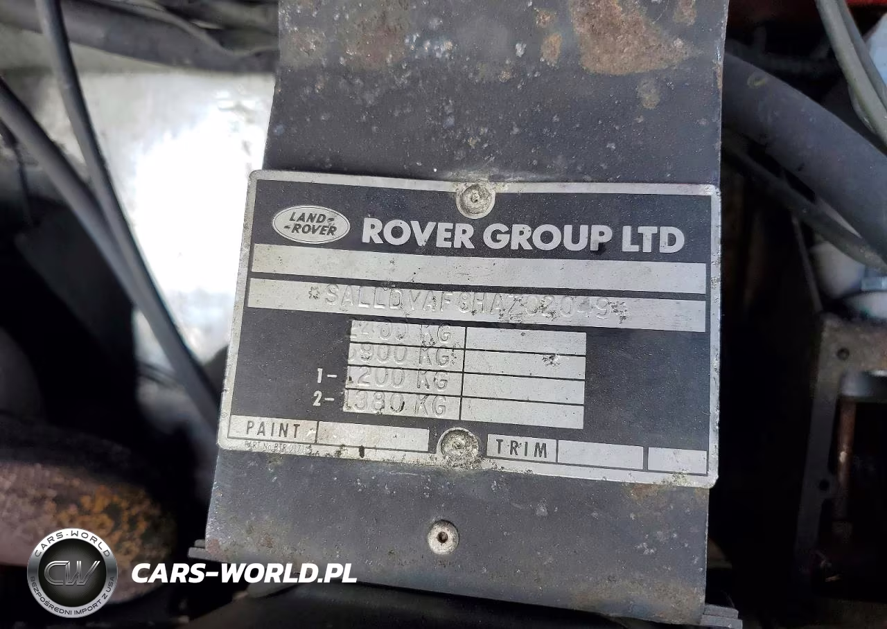 1991 Land Rover Defender VIN:SALLDVAF8HA702049 - 13