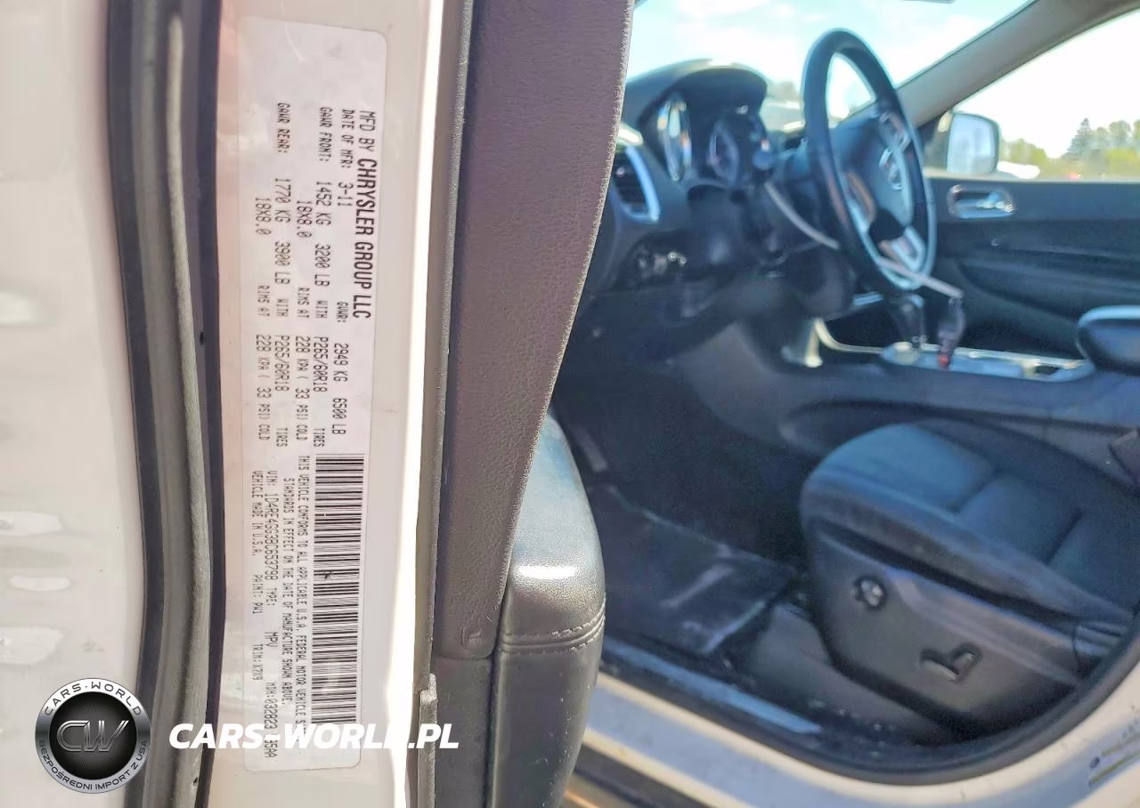 2011 Dodge Durango Crew VIN:1D4RE4GG3BC653798 - 13