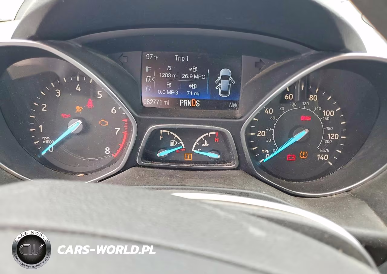 2017 Ford Escape S VIN:1FMCU0F75HUD58703 - 9
