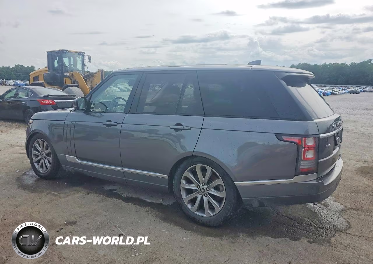 2017 Land Rover Range Rover Hse VIN:SALGS2FV5HA372357 - 2