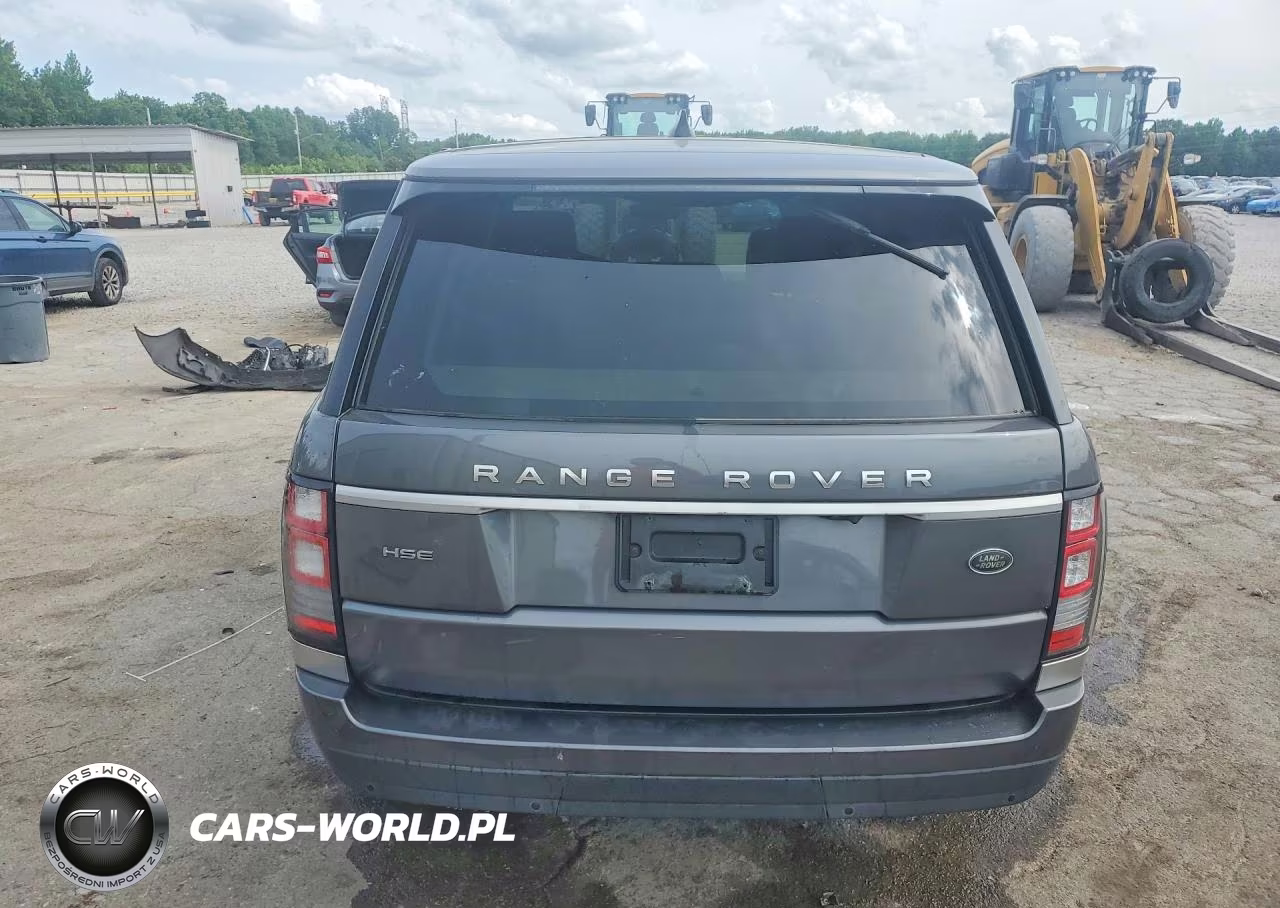 2017 Land Rover Range Rover Hse VIN:SALGS2FV5HA372357 - 6