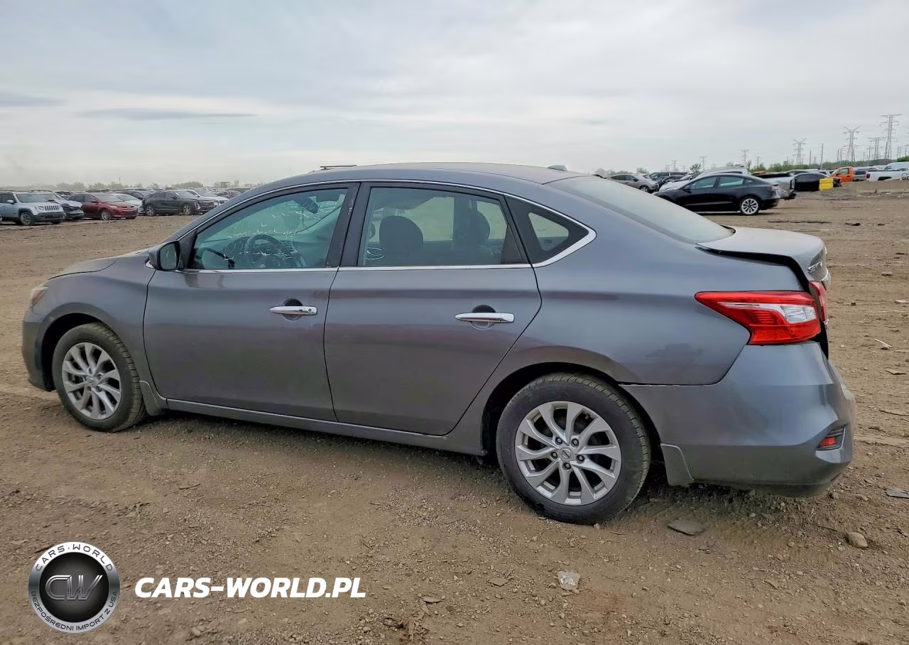 2019 Nissan Sentra Sv VIN:3N1AB7AP0KY387387 - 2