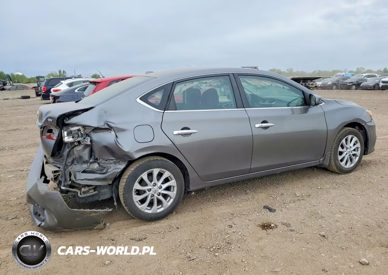 2019 Nissan Sentra Sv VIN:3N1AB7AP0KY387387 - 3