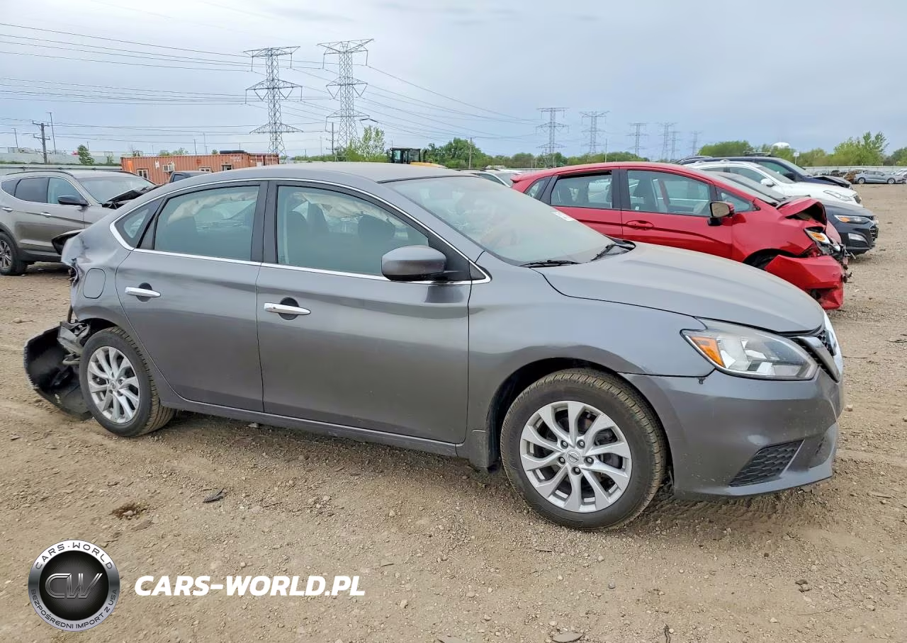 2019 Nissan Sentra Sv VIN:3N1AB7AP0KY387387 - 4