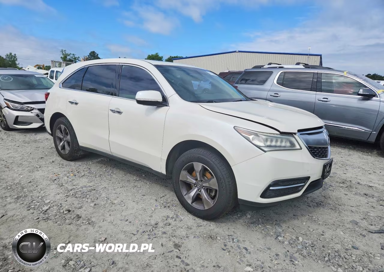 2014 Acura Mdx VIN:5FRYD4H21EB014193 - 4