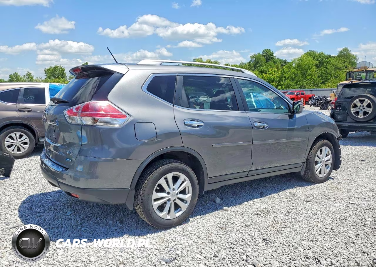 2014 Nissan Rogue Sv VIN:5N1AT2MT2EC851004 - 3