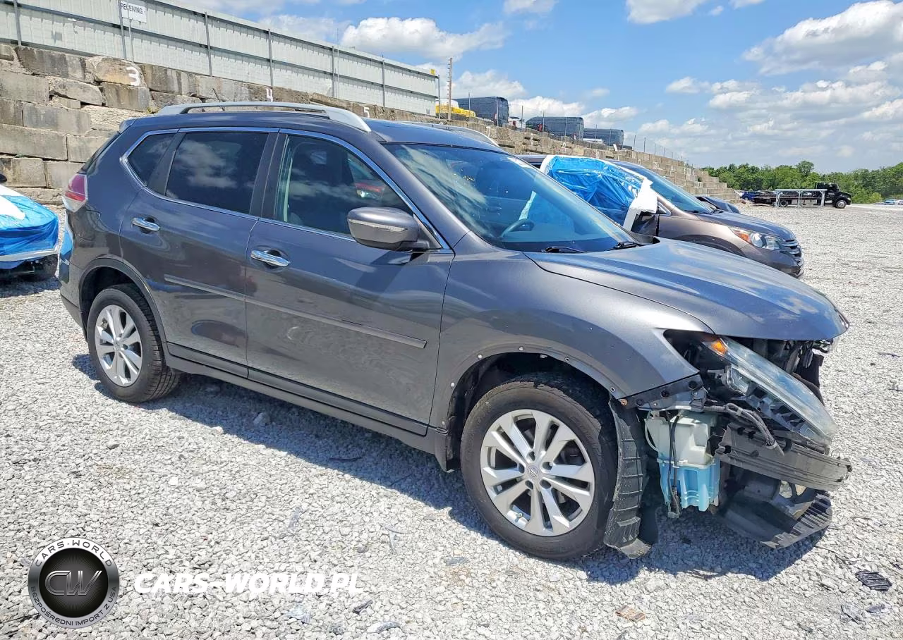 2014 Nissan Rogue Sv VIN:5N1AT2MT2EC851004 - 4