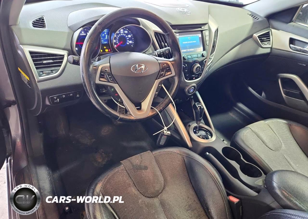 2012 Hyundai Veloster Base VIN:KMHTC6AD0CU070325 - 8
