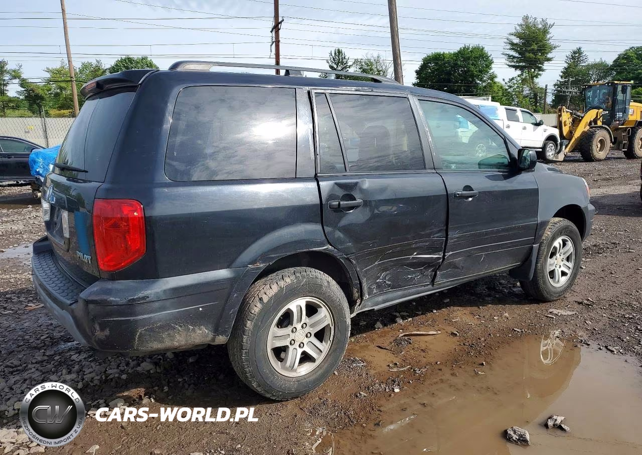 2003 Honda Pilot Ex VIN:2HKYF18433H517234 - 3