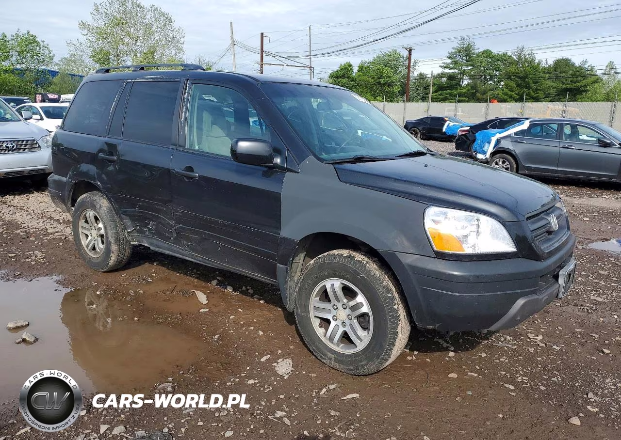 2003 Honda Pilot Ex VIN:2HKYF18433H517234 - 4